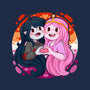 Vampire And Princess-none stretched canvas-Zaia Bloom