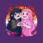 Vampire And Princess-none stretched canvas-Zaia Bloom