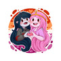 Vampire And Princess-none stretched canvas-Zaia Bloom