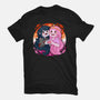 Vampire And Princess-womens fitted tee-Zaia Bloom