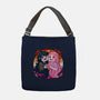 Vampire And Princess-none adjustable tote bag-Zaia Bloom