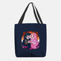 Vampire And Princess-none basic tote bag-Zaia Bloom