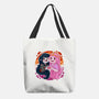 Vampire And Princess-none basic tote bag-Zaia Bloom