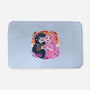 Vampire And Princess-none memory foam bath mat-Zaia Bloom