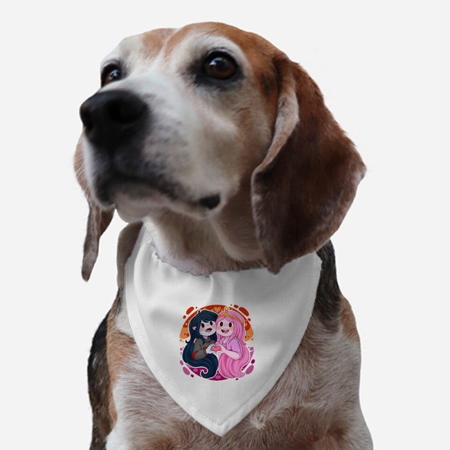 Vampire And Princess-dog adjustable pet collar-Zaia Bloom