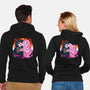 Vampire And Princess-unisex zip-up sweatshirt-Zaia Bloom