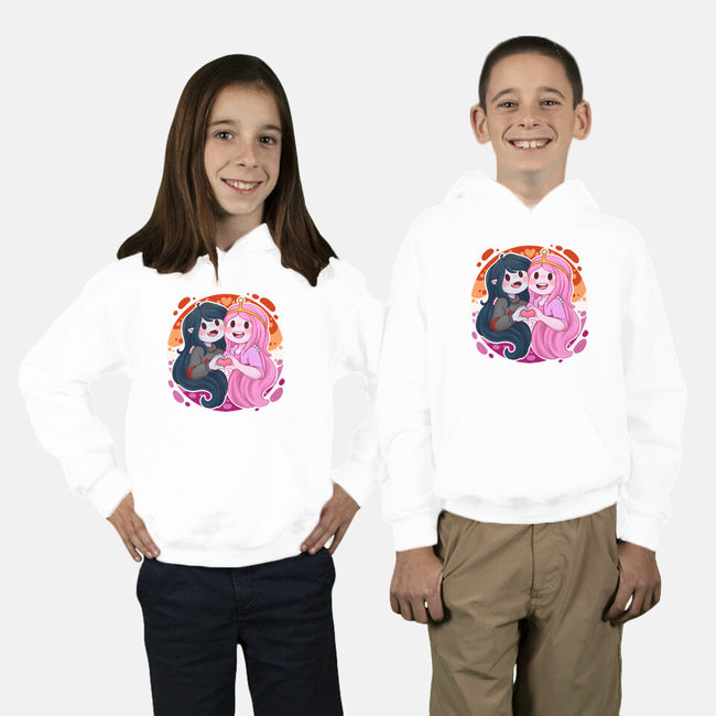 Vampire And Princess-youth pullover sweatshirt-Zaia Bloom