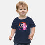 Vampire And Princess-baby basic tee-Zaia Bloom