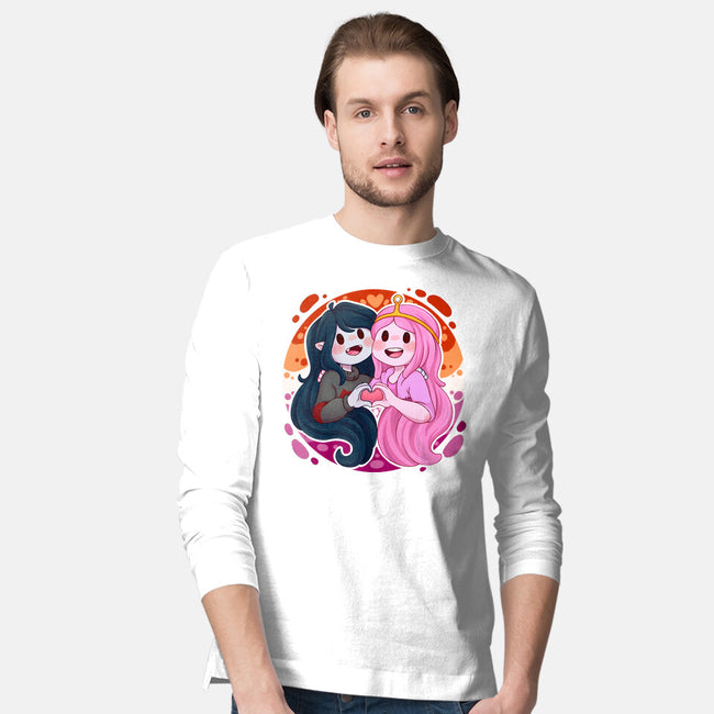 Vampire And Princess-mens long sleeved tee-Zaia Bloom