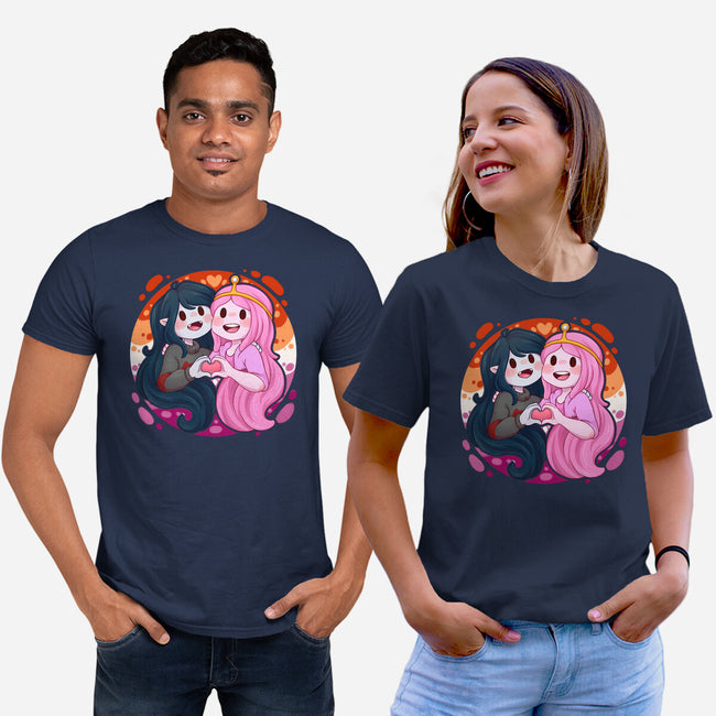 Vampire And Princess-unisex basic tee-Zaia Bloom