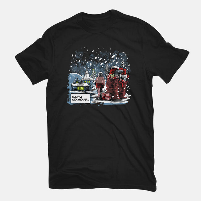 Santa No More-womens fitted tee-zascanauta