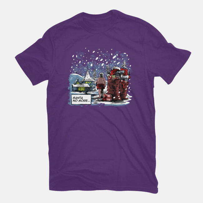 Santa No More-womens fitted tee-zascanauta