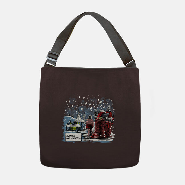Santa No More-none adjustable tote bag-zascanauta