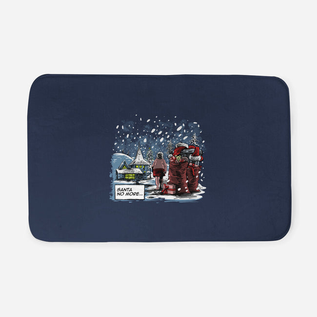 Santa No More-none memory foam bath mat-zascanauta