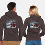 Santa No More-unisex zip-up sweatshirt-zascanauta