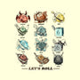 Dice Role Map-none removable cover w insert throw pillow-Vallina84