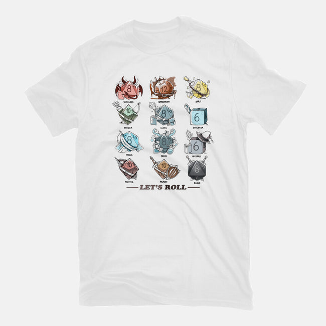 Dice Role Map-mens heavyweight tee-Vallina84