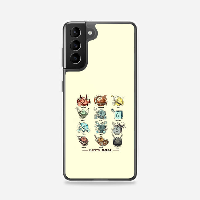 Dice Role Map-samsung snap phone case-Vallina84