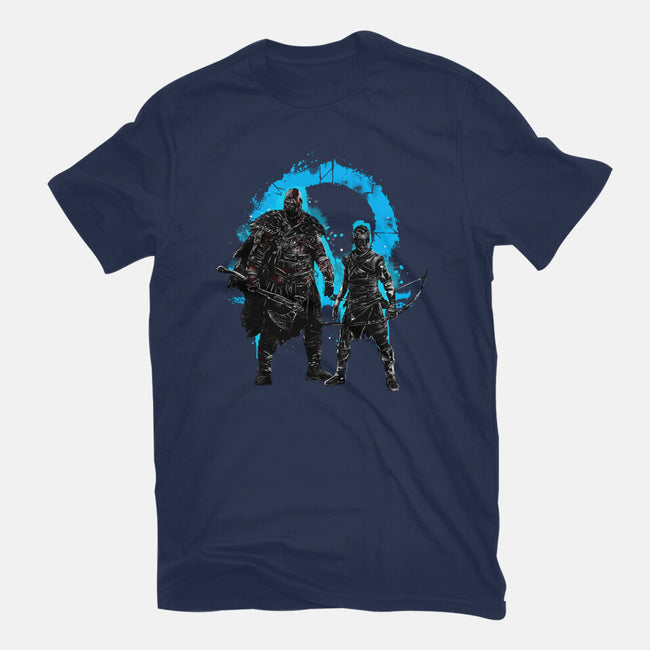 Ragnarok Storm-womens fitted tee-kharmazero