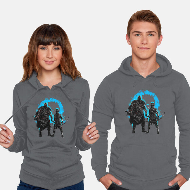 Ragnarok Storm-unisex pullover sweatshirt-kharmazero