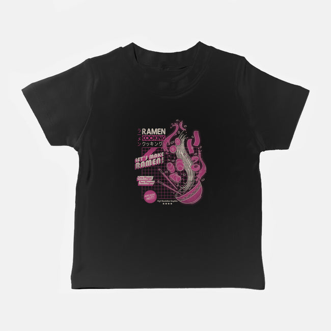 Arcade Ramen-baby basic tee-Getsousa!