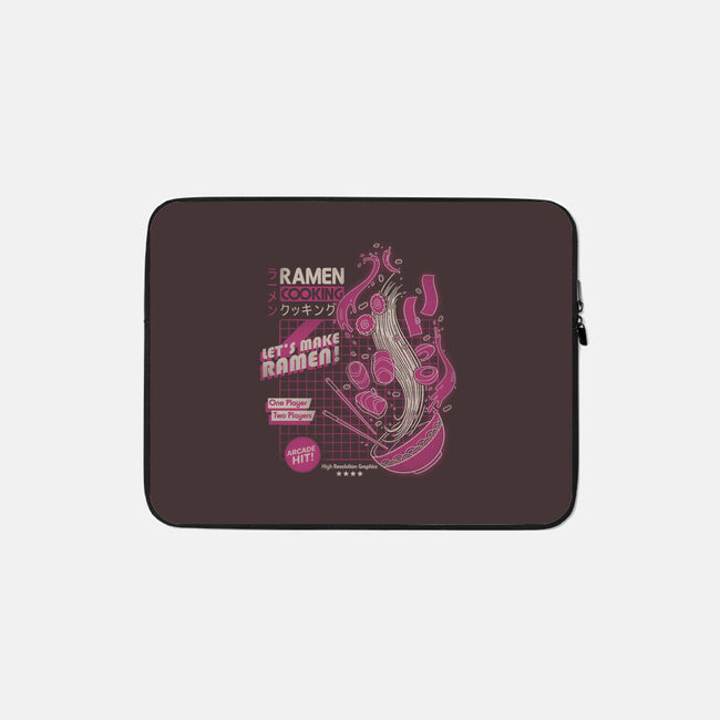 Arcade Ramen-none zippered laptop sleeve-Getsousa!