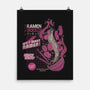 Arcade Ramen-none matte poster-Getsousa!