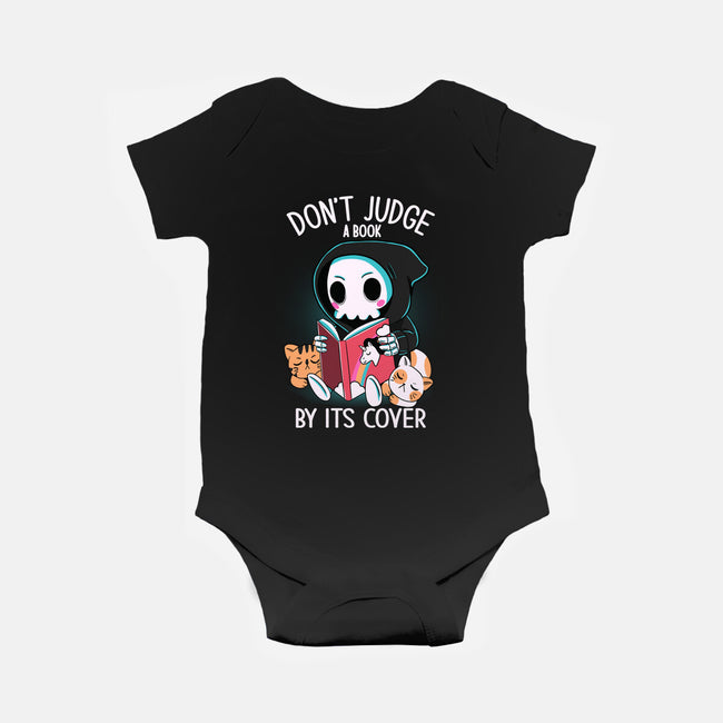 Don't Judge-baby basic onesie-Conjura Geek