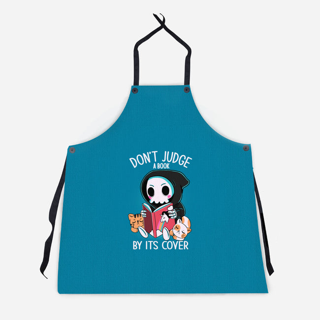 Don't Judge-unisex kitchen apron-Conjura Geek