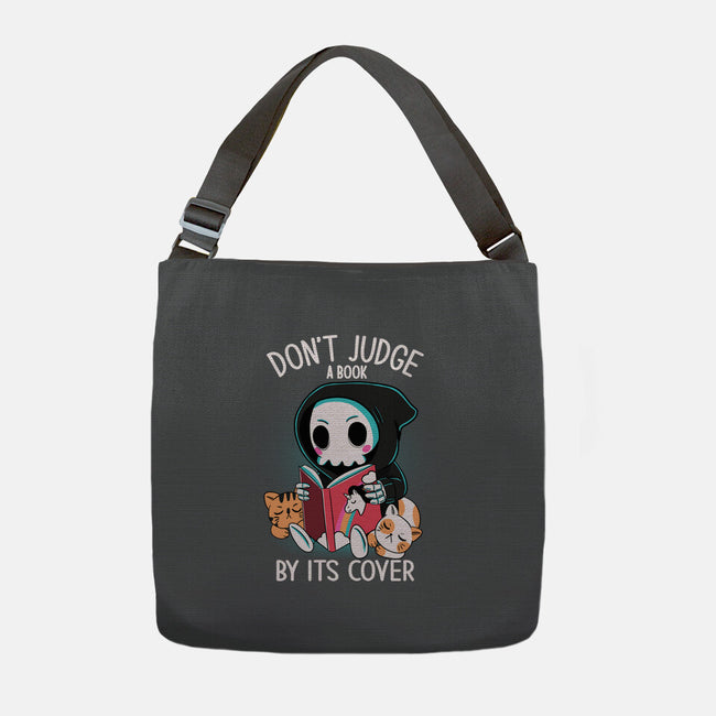 Don't Judge-none adjustable tote bag-Conjura Geek