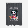 Don't Judge-none polyester shower curtain-Conjura Geek