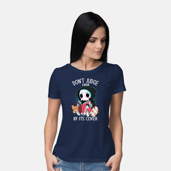 Don't Judge-womens basic tee-Conjura Geek