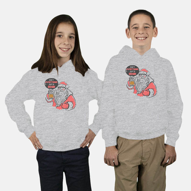 Don't Overthink-youth pullover sweatshirt-turborat14