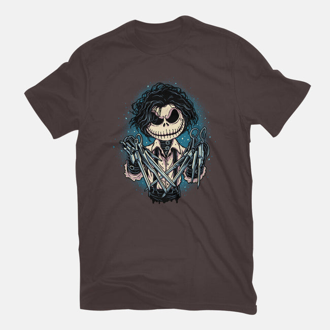 Nightmare About Scissors-womens basic tee-momma_gorilla
