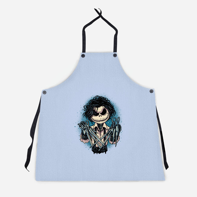 Nightmare About Scissors-unisex kitchen apron-momma_gorilla
