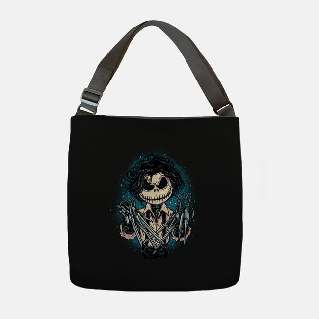 Nightmare About Scissors-none adjustable tote bag-momma_gorilla