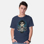 Nightmare About Scissors-mens basic tee-momma_gorilla