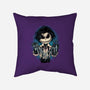 Nightmare About Scissors-none removable cover w insert throw pillow-momma_gorilla