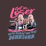 Downtown Drivin-none polyester shower curtain-momma_gorilla