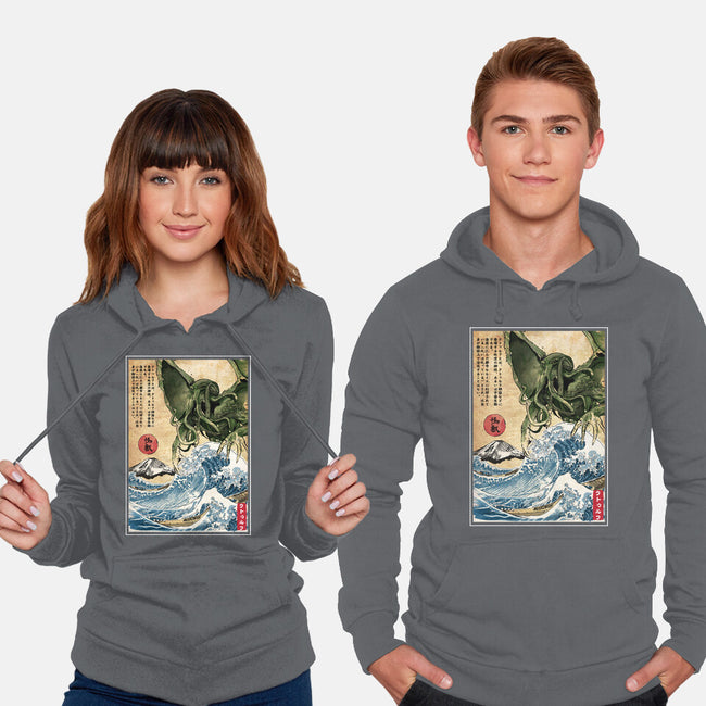 Great Old One In Japan-unisex pullover sweatshirt-DrMonekers