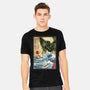 Great Old One In Japan-mens heavyweight tee-DrMonekers
