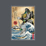 Dragonzord In Japan-none stretched canvas-DrMonekers