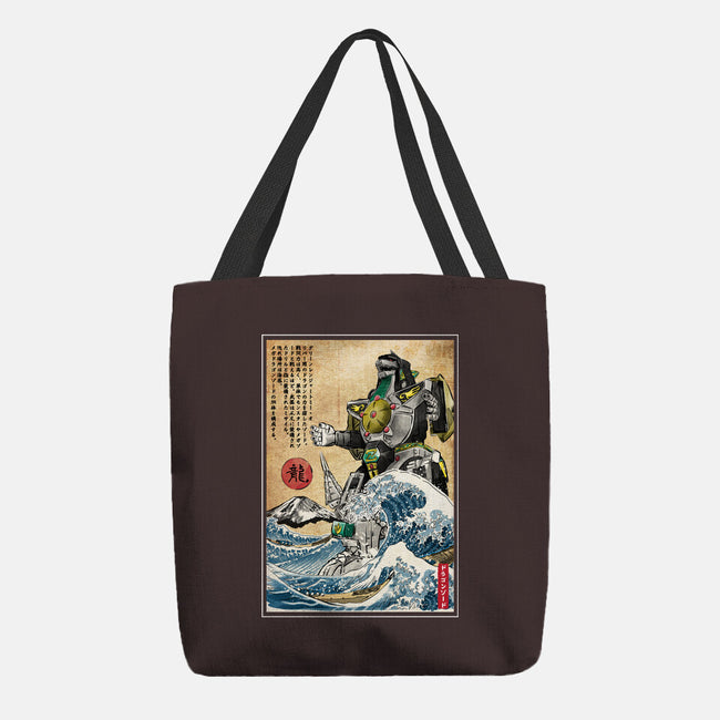 Dragonzord In Japan-none basic tote bag-DrMonekers