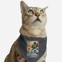 Dragonzord In Japan-cat adjustable pet collar-DrMonekers