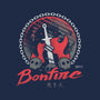 Bonfire Moonlight-none polyester shower curtain-Logozaste