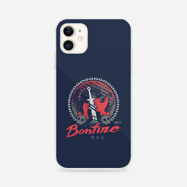 Bonfire Moonlight-iphone snap phone case-Logozaste
