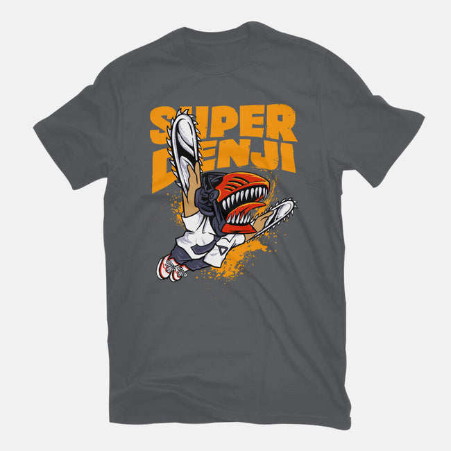 Flying Chainsawman-mens premium tee-spoilerinc