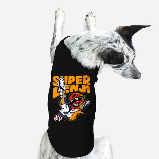 Flying Chainsawman-dog basic pet tank-spoilerinc