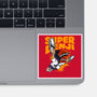 Flying Chainsawman-none glossy sticker-spoilerinc