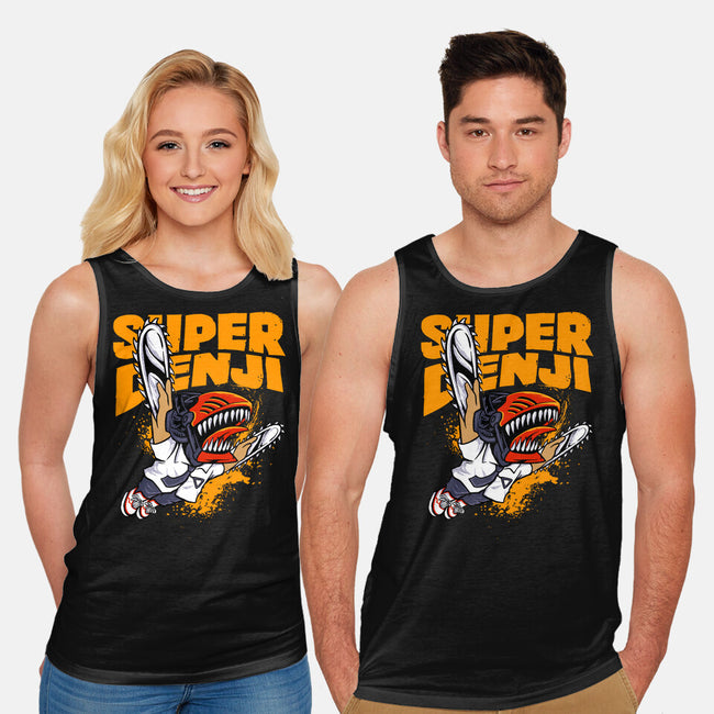 Flying Chainsawman-unisex basic tank-spoilerinc